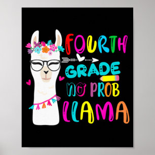Poster Professora Prob Llama No 4º Grau Volta Ao
