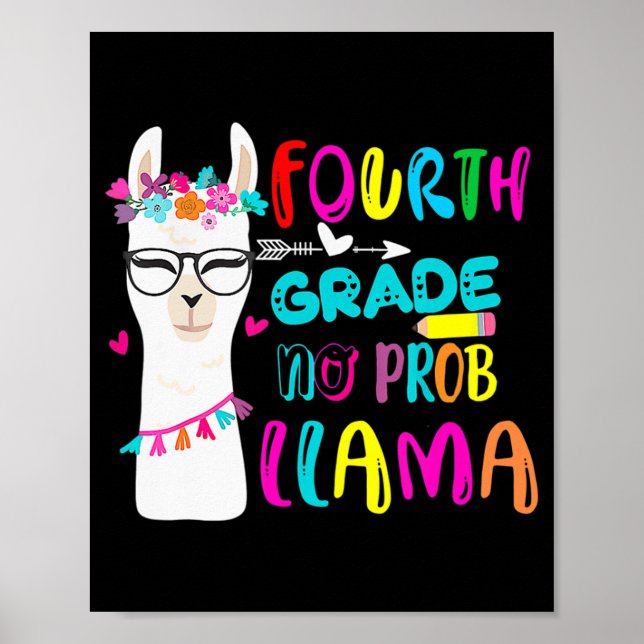 Poster Professora Prob Llama No 4º Grau Volta Ao (Frente)