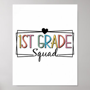Poster Professores da Equipe da Primeira Série Crianças d