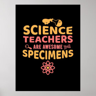Poster Professores De Ciências De Professores São Exemp