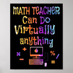 Poster Professores de Matemática Podem Fazer Praticamente