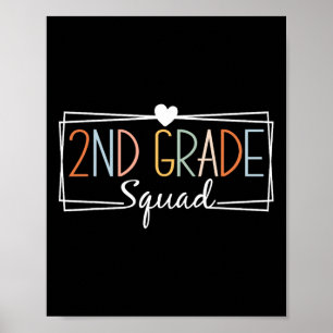 Poster Professores De Segundo Grau Quadrado Crianças Grau