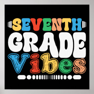 Poster Professores do 7º grau Vibes do 7