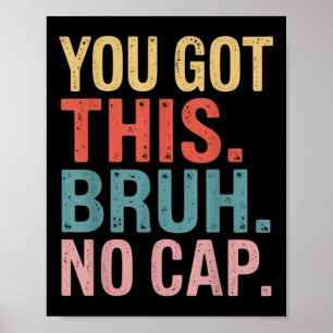 Poster Professores do Dia de Teste do General Z Bruh que 