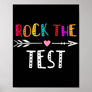 Poster Professores do Dia de Teste do Professor no Dia de