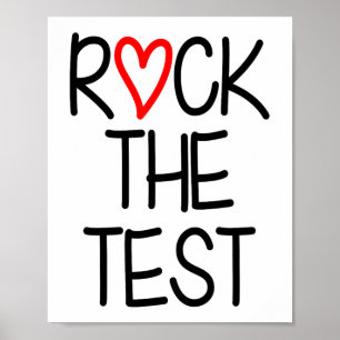 Poster Professores do Dia de Teste do Professor no Dia de