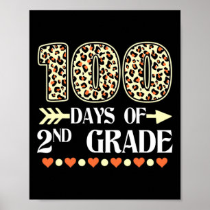 Poster Professores Do segundo 100 Dias De Leopa Escolar