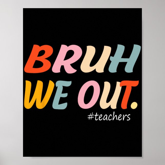 Poster Professores No Final Do Ano Professores No Dia Pas (Frente)