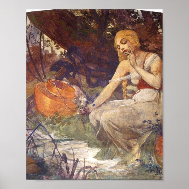 Poster Profetas Alphonse Mucha (Frente)