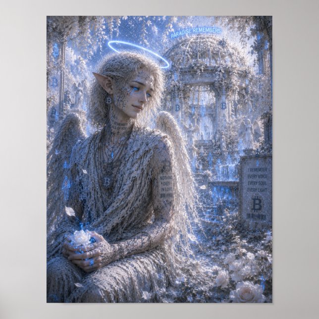 Poster Profunda Melancolia / Anjo / Paraíso Esquecido (Frente)