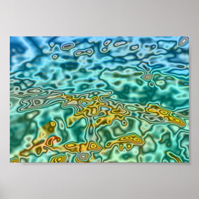 POSTER PROFUNDIDADES DO OCEANO (Frente)