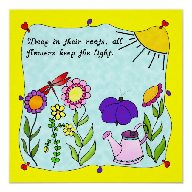 Póster Profundo Poster da Roots Square (Frente)