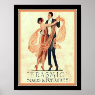 Poster Programa Deco Soap & Perfume do Reino Unido, 1920