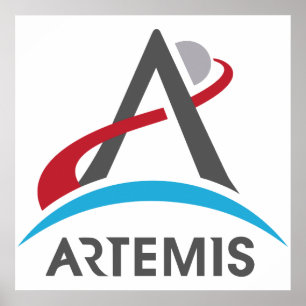Poster Programa NASA Artemis Astronauta Marte 2024