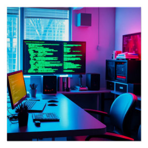 Póster Programação de computadores