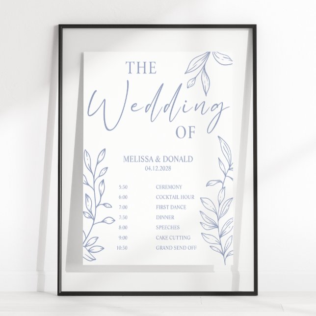 Poster Programação do Programa de Casamento Simples da Fl (Criador carregado)