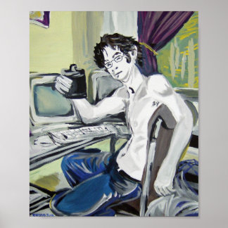 Póster Programador do computador