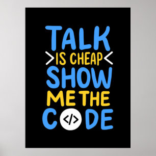 Poster Programador Mostra-me o código
