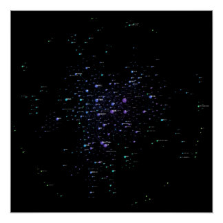 Póster Programming Languages Influence Network 2021