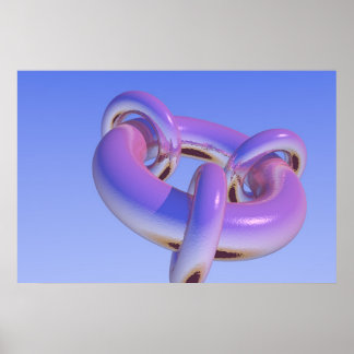 Póster Progressão Fractal do Toro 1