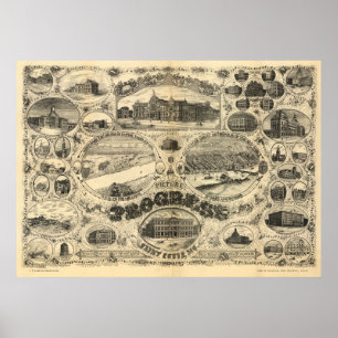 Póster Progresso de St Louis - 1884 (Vogel)