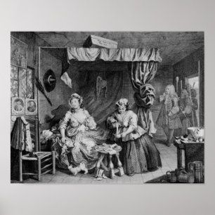 Póster Progresso de Um Harlot