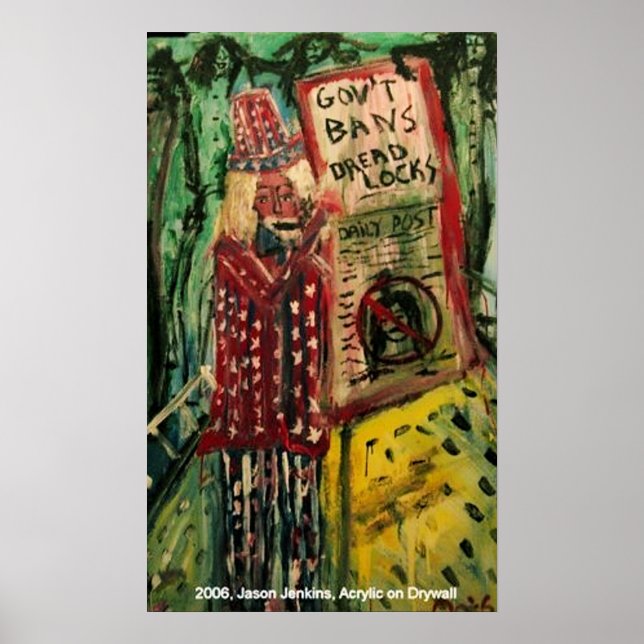 Póster Proibição do Dread (Frente)