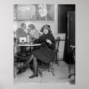 Póster Proibição que derruba Bastão, 1922