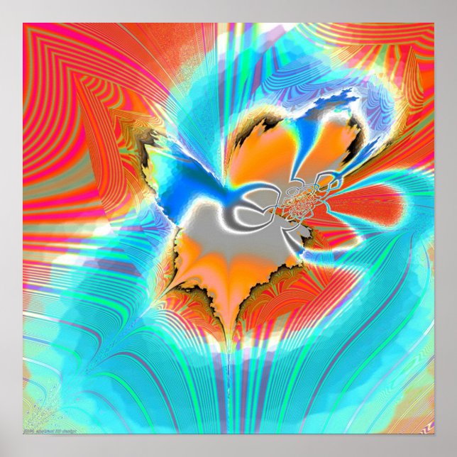 Póster Projeção Fractal 1,4c (Frente)