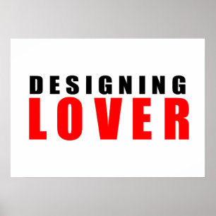 Poster Projetando amante
