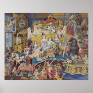 Poster Projete para um fã, possivelmente para a senhora