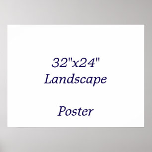 Poster Projete seu próprio 81x61 cm