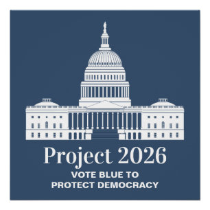 Póster Projeto 2026 Voto pela Democracia