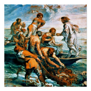 Póster Projeto milagroso de peixes