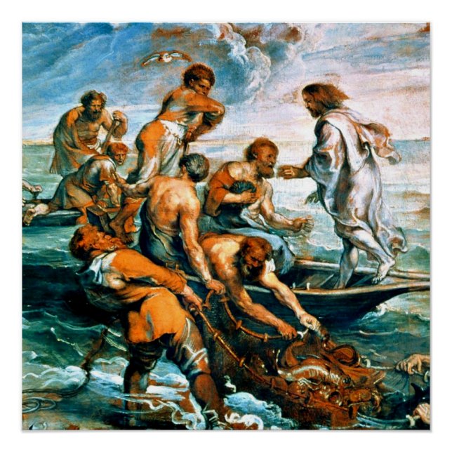 Póster Projeto milagroso de peixes (Frente)