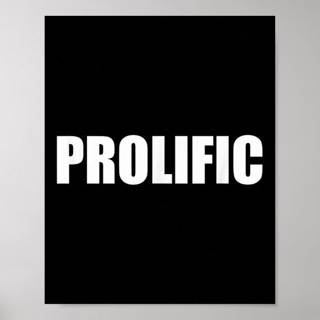 Poster Prolific Insrational For Entrepreneurs  (Frente)