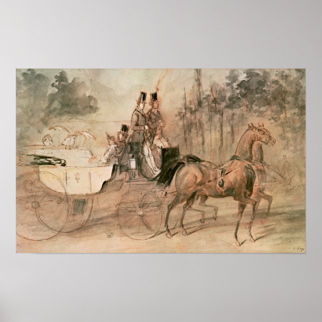 Poster Promenade au Bois (Frente)