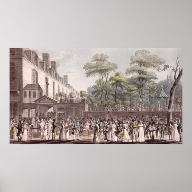 Poster Promenade no Jardim Turco (Frente)