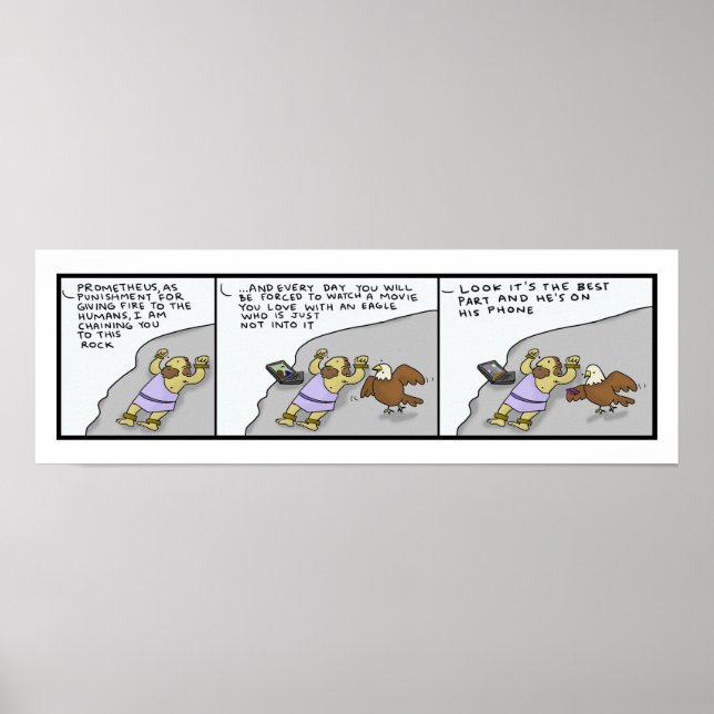 Póster Prometeu (Frente)