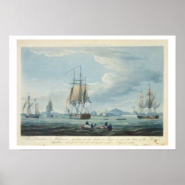 Póster Prometeu e Melpomene no Golfo de Riga (Frente)