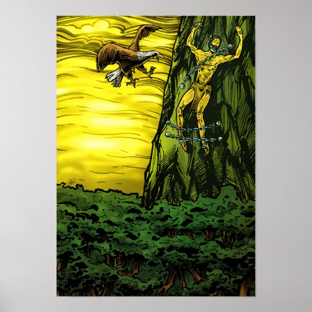 Poster Prometheus's Punishment (Frente)