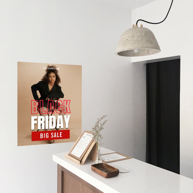 Poster Promo do produto de venda grande da Photo Black Fr (Photo Black Friday Big Sale Product Promo Poster)