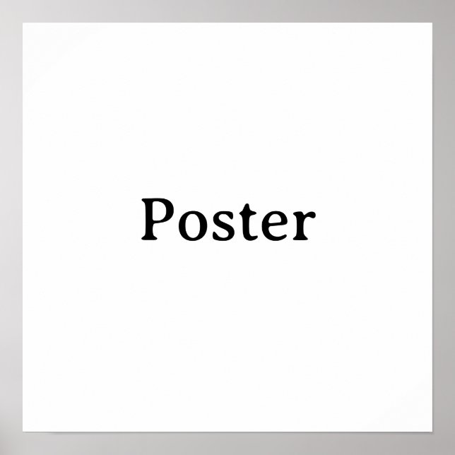 Poster Promoção de Marca Simples Padrão Semi-Brilho 16"x1 (Frente)