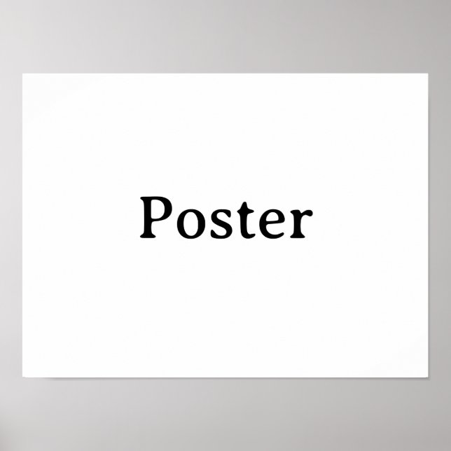 Poster Promoção de Marca Simples Padrão Semi-Brilho 16"x1 (Frente)