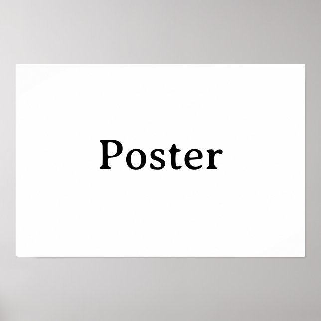 Poster Promoção de Marca Simples Padrão Semi-Brilho 18"x1 (Frente)