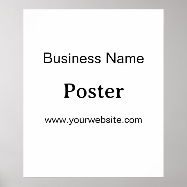Poster Promoção de Marca Simples Padrão Semi-Brilho 20"x2 (Frente)
