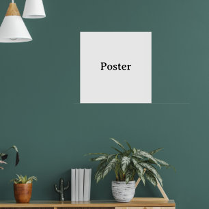 Poster Promoção de Marca Simples Padrão Semi-Brilho 24"x2