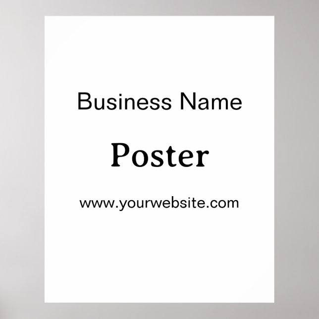 Poster Promoção de Marca Simples Padrão Semi-Brilho 24"x3 (Frente)