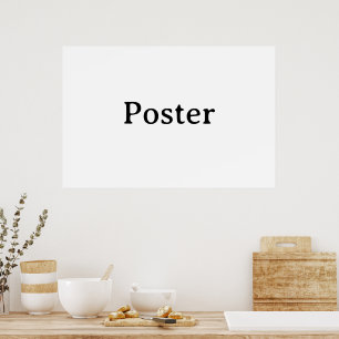 Poster Promoção de Marca Simples Padrão Semi-Brilho 36"x2