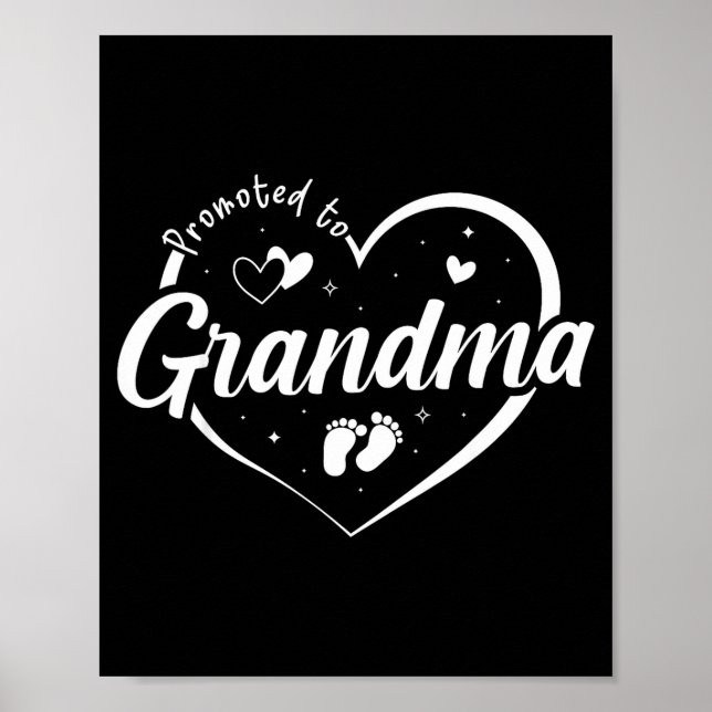 Poster Promoted To Grandma Soon To Be Grandmom New Gigi F (Frente)